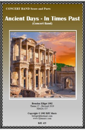 Ancient Days – In Times Past – Concert Band