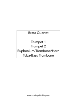 Pachelbel’s Canon – A Jazz Arrangement for Brass Quartet