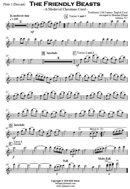 362 The Friendly Beasts Concert Band SAMPLE page 06
