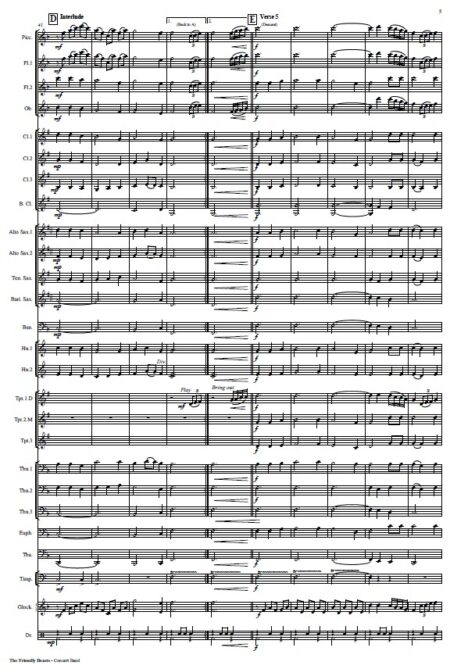 362 The Friendly Beasts Concert Band SAMPLE page 05