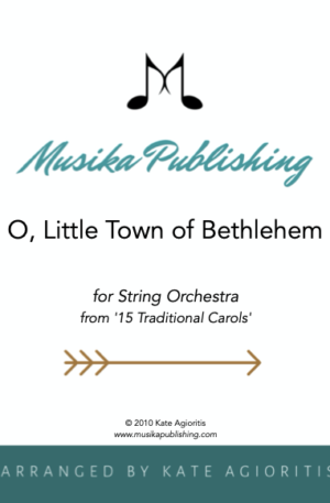 O Little Town of Bethlehem – String Orchestra