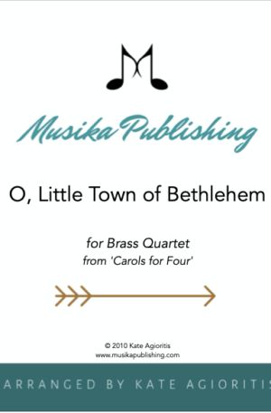 O Little Town of Bethlehem – Brass Quartet