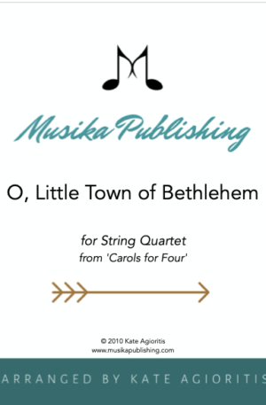 O Little Town of Bethlehem – String Quartet