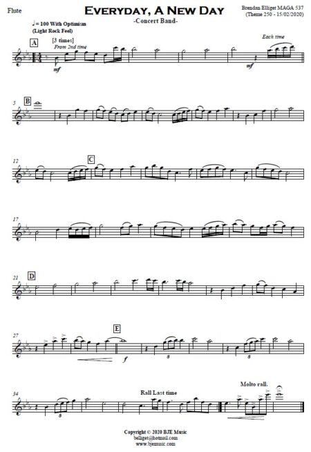 452 Everyday A New Day Concert Band SAMPLE page 04