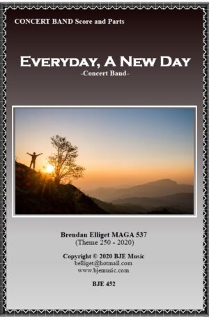 452 FC Everyday A New Day Concert Band BJE 452