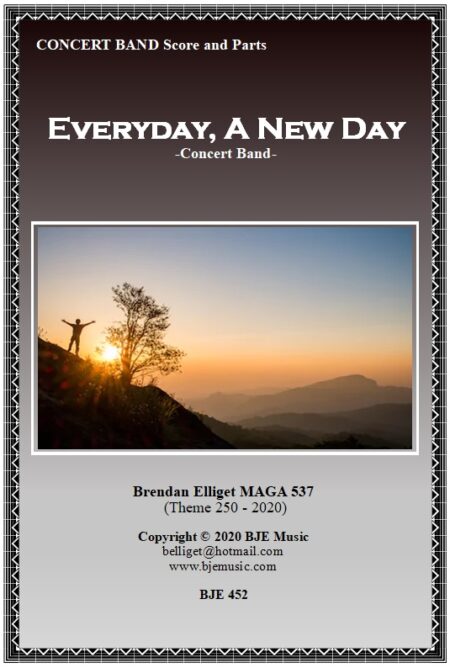 452 FC Everyday A New Day Concert Band BJE 452