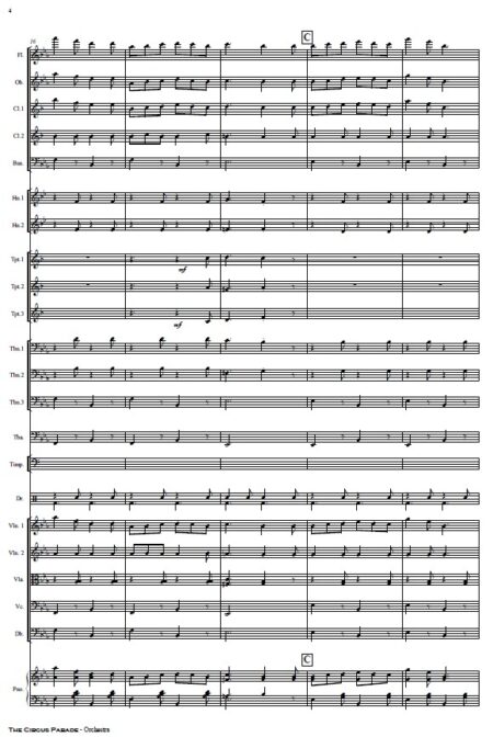 109 The Circus Parade Orchestra SAMPLE page 04
