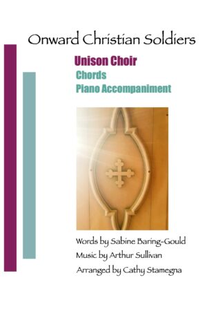 Onward Christian Soldiers (Chords, Piano Accompaniment) for Unison Choir, Vocal Solo, Piano Accompaniment mp3