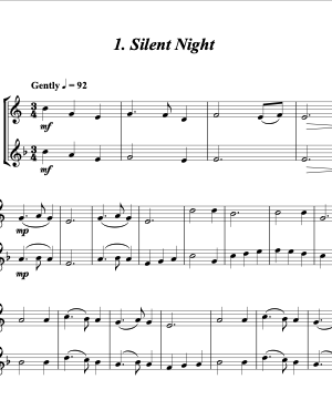 Carols for Two – 15 Carols for Horn or Trumpet/Horn Duet