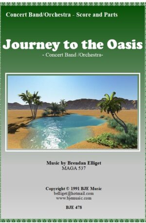 Journey to the Oasis – Concert Band/Orchestra