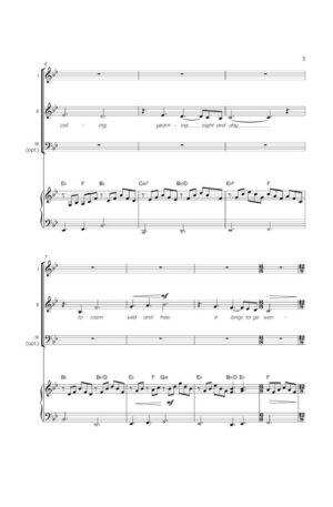 WAND’RING – 2-part/3-part choir & piano