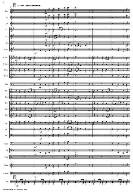 066 Christmas Suite No. 2 Concert Band SAMPLE page 02