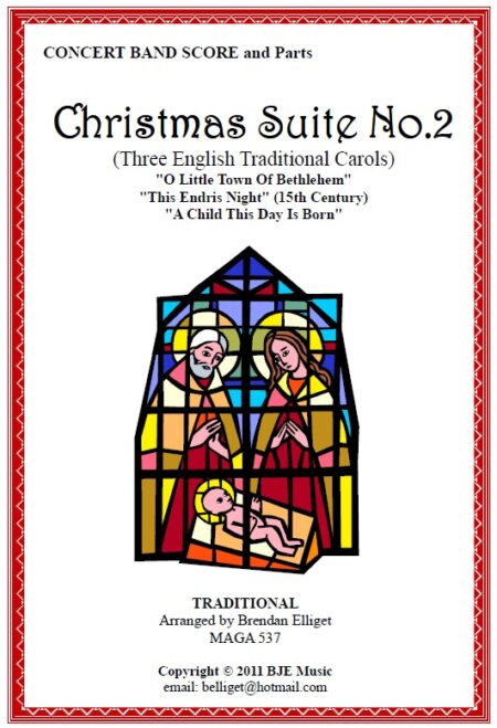 066 FC Christmas Suite No 2 Concert Band Score and Parts PDF