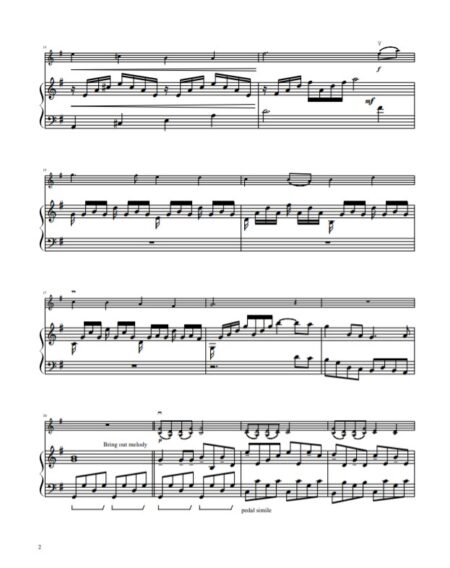 Crown Him with Many Crowns Violin Solo with Piano Accompaniment sample page 2