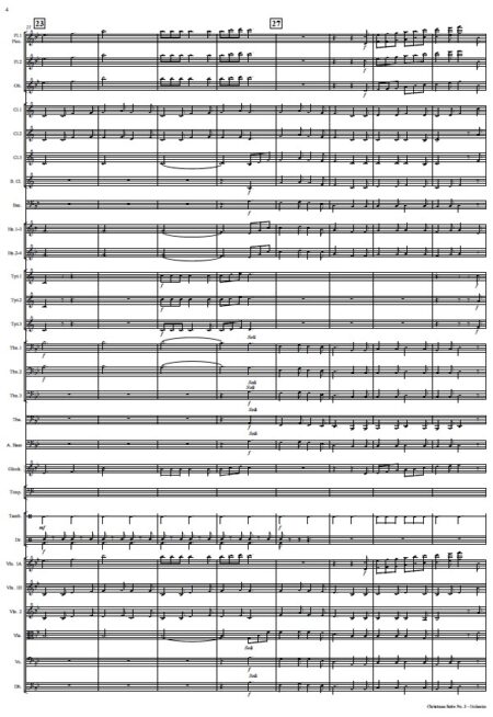 495 Christmas Suite No 3 Orchestra SAMPLE page 04