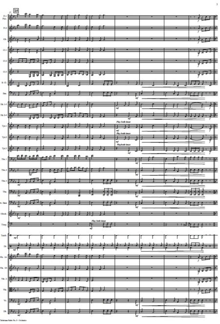 495 Christmas Suite No 3 Orchestra SAMPLE page 03