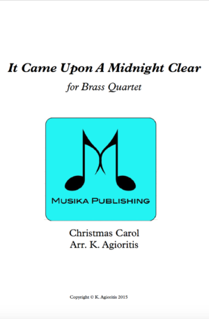 It Came Upon A Midnight Clear – Jazz Carol for Brass Quartet