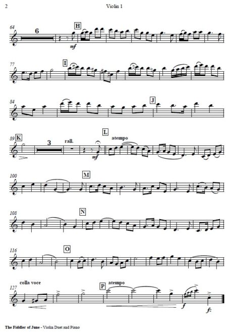 492 The Fiddler of June Violin Duet and Piano SAMPLE page 07