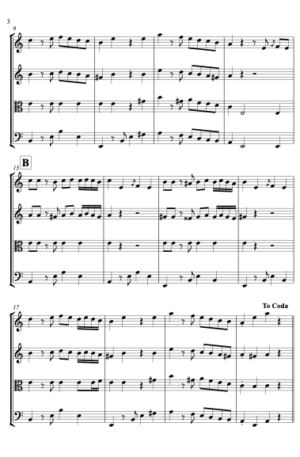 Habanera – for String Quartet