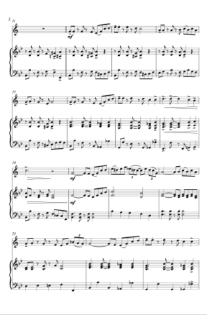 Battle Hymn of the Republic – Jazz Arrangement – Clarinet and Piano