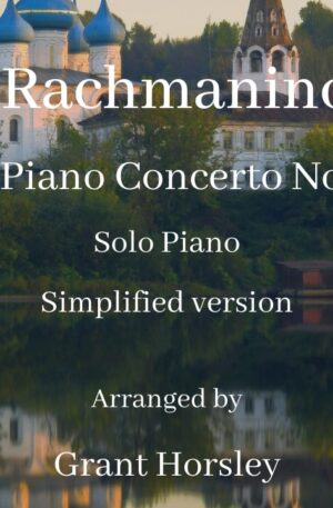 S.Rachmaninoff- Themes from Piano Concerto No 2- Solo Piano (simplified version)