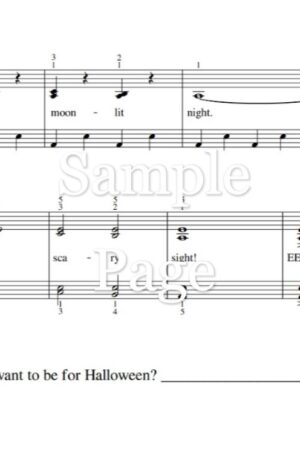 Halloween! – Beginner Piano Solo