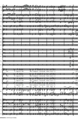 Gwahoddiad – SATB Choir and Orchestra
