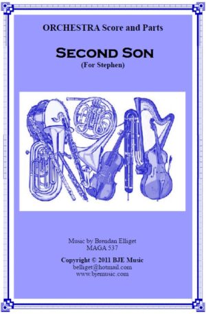 174 Second Son For Stephen Orchestra Score and Parts
