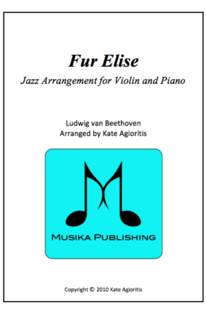 Fur Elise – Jazz Arrangement for Violin and Piano