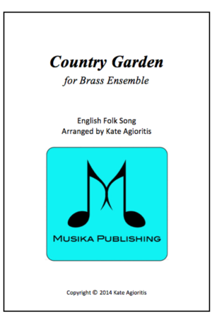Country Garden – Jazz Arrangement for Brass Ensemble