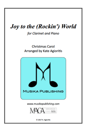 Joy to the (Rockin’) World – for Clarinet and Piano