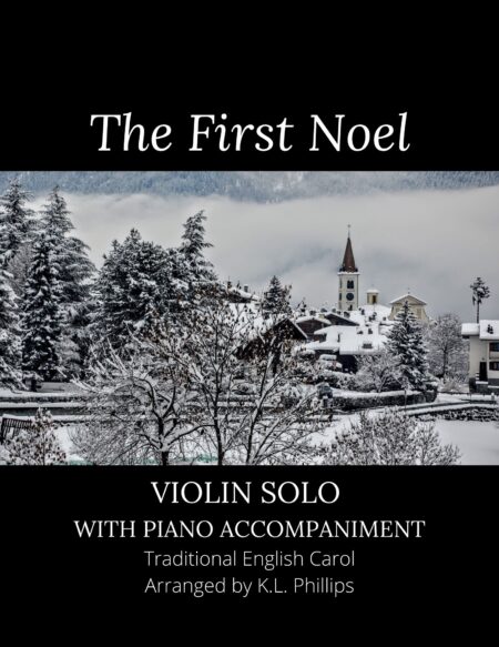 The First Noel - Violin Solo with Piano Accompaniment cover