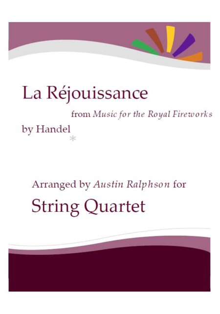 LA Rejouissance strings cover