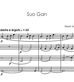 Suo Gan – string quartet