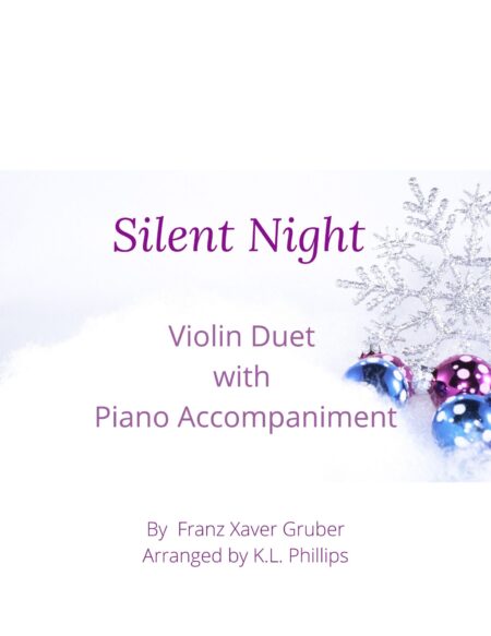 Silent Night - Violin Duet with Piano Accompaniment cover