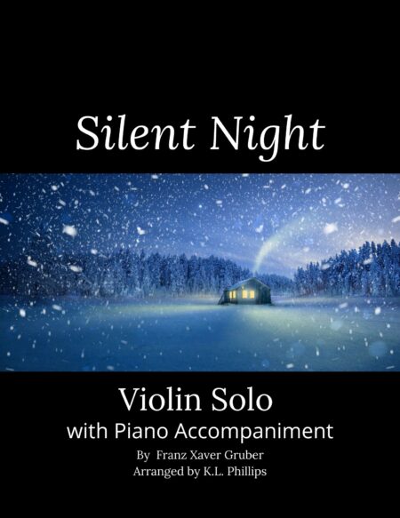 Silent Night - Violin Solo with Piano Accompaniment cover