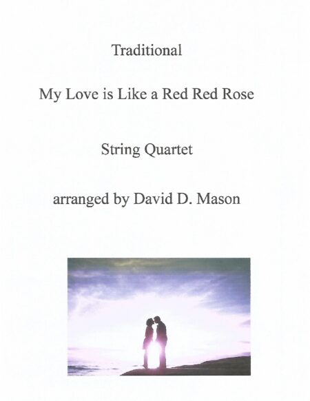 My Love is Like a Red Red Rose Front Page
