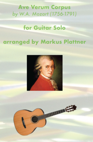 Ave Verum Corpus (Mozart) – for Guitar Solo