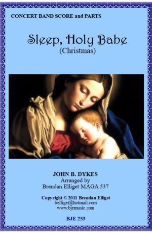 Sleep Holy Babe (Christmas) – Concert Band