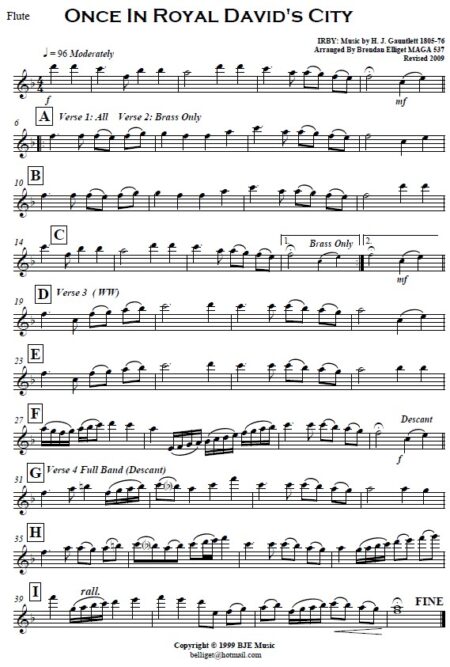 141 Once In Royal Davids City Concert Band SAMPLE page 04