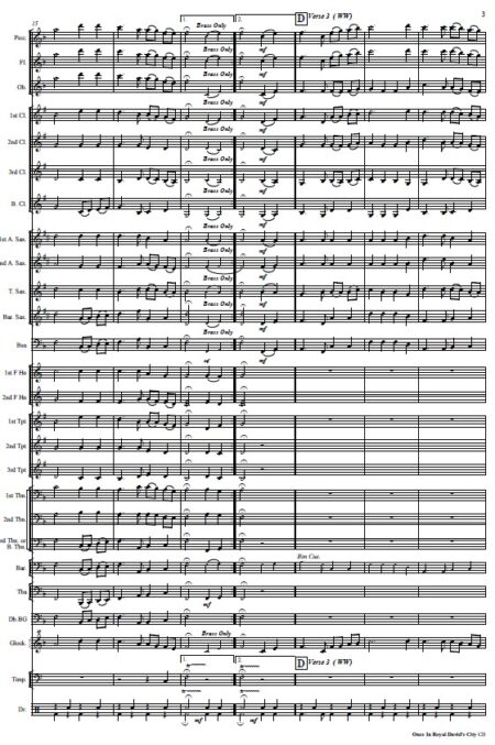 141 Once In Royal Davids City Concert Band SAMPLE page 03