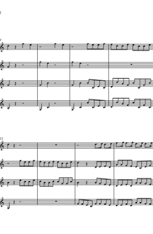 Suite in D (from Handel’s Water Music) – Trumpet Quartet