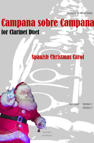 Campana Sobre Campana for 2 Clarinets