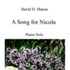 A Song for Nicola Front Cover scaled