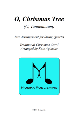 O Christmas Tree – Jazz Carol for String Quartet