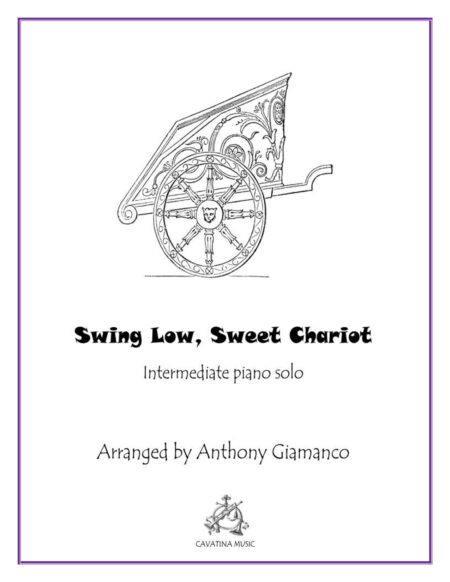 SWING LOW, SWEET CHARIOT - piano solo