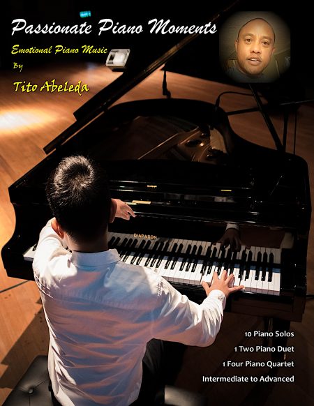 Passionate Piano Moments piano book cover