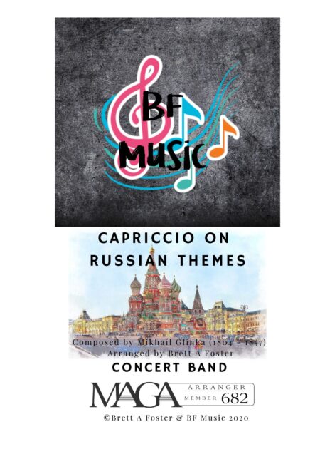 Capriccio on Russian Themes Concert Band Cover 1 scaled