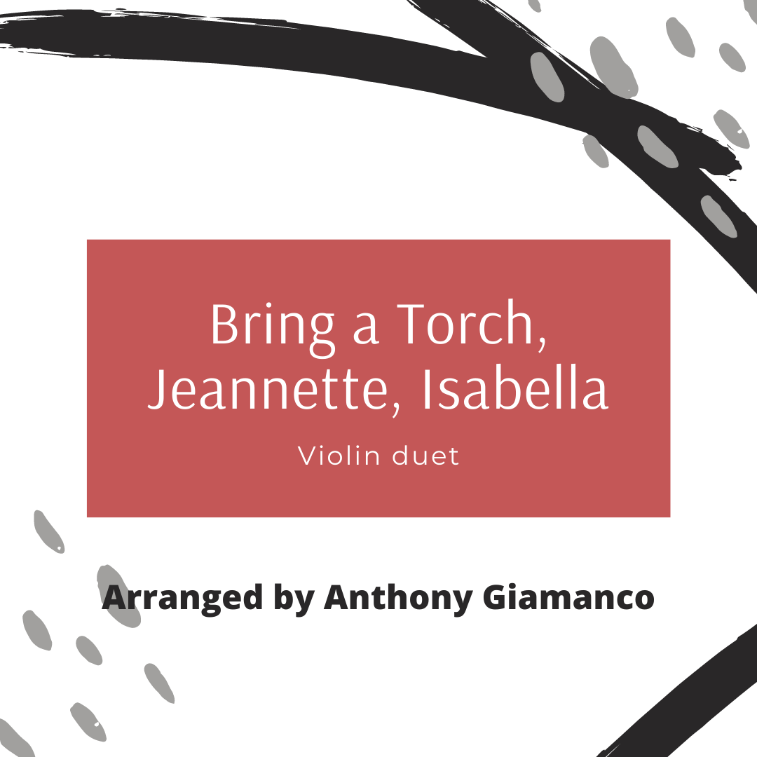 Bring a Torch...violin/viola (cover pg.)