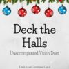 Deck the Halls - Unaccompanied Violin Duet webcover